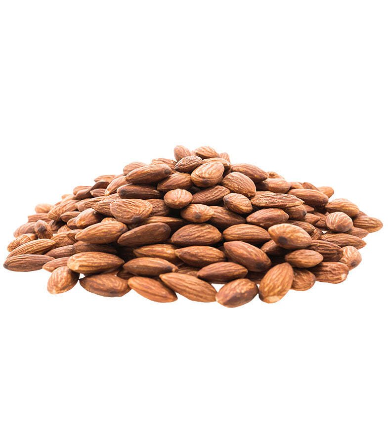 Almendras peladas tostadas y saladas